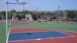 Basket Ball Court Surface Construction