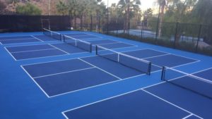 Pickleball court striping contractor. Pickleball Court Contractors