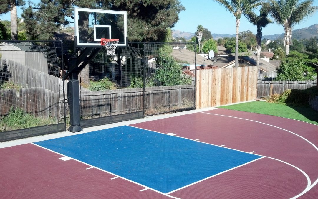 ich möchte Gewöhnen binden concrete outdoor basketball court